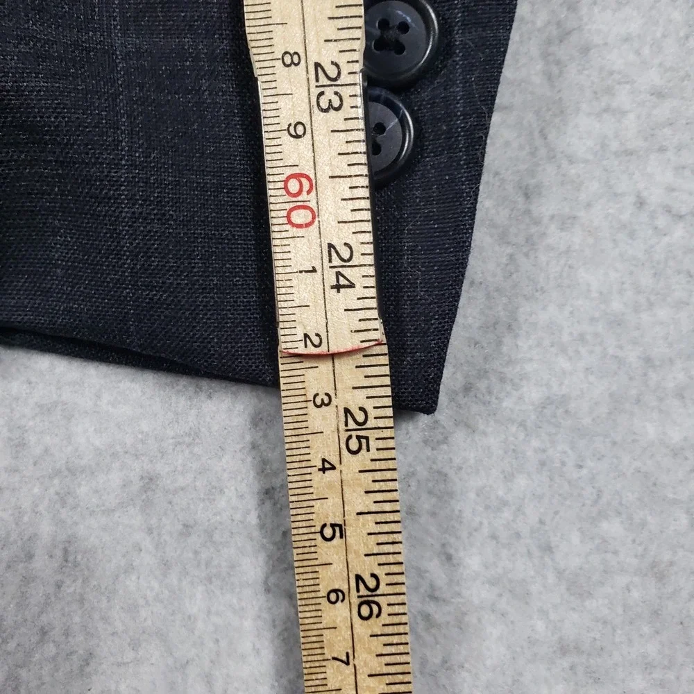 Hart Schaffner Marx Mens 44R‎ Gray Plaid 100% Wool Sport Coat Blazer Dillard's